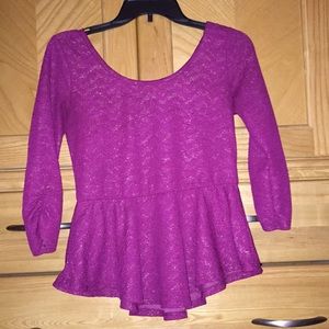 Purple blouse